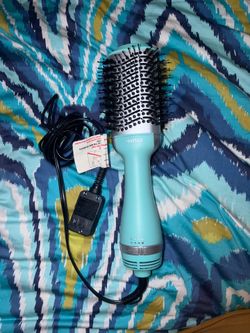 Teal Vivitar Volumizing Hair Dryer Brush