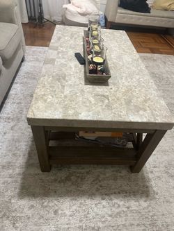 Marble table