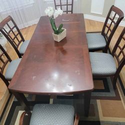 Complete Dining Room Set - 7 Pieces
