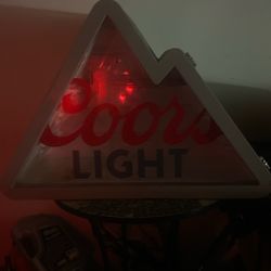 Coors Light Refrigerator