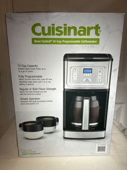 Cuisinart Coffeemaker with extra pot and grinder
