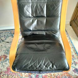 Leather Recliner With Ottoman 