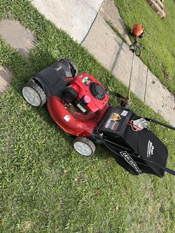 Craftsman self-propelled mower, silver edition