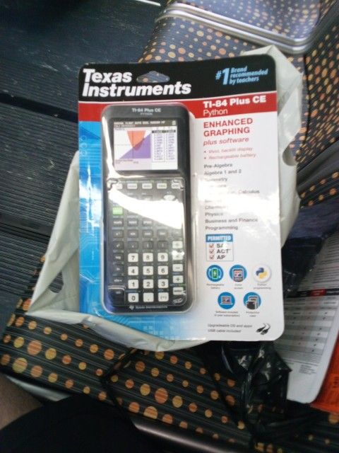 Tl-84 CE Python Graphing Calculator