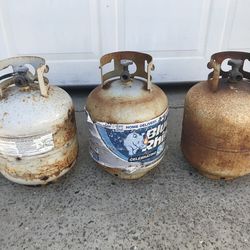 Propane gas tanks