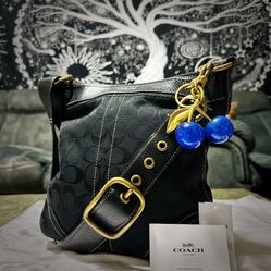 Vintage Coach soho Black Shoulder Bag