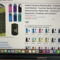 Various Sleeping Bags & Sleeping Pads