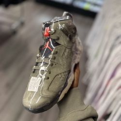 Sz 7Y | PADS | 2019 Air Jordan Retro 6 Travis Scott 