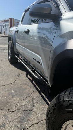 Toyota Tacoma 2024- 2026 rock sliders bolt on n weld on options available 4th gen taco Trd sr5