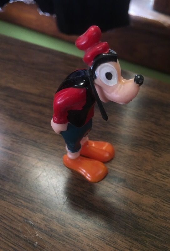 Vintage Walt Disney Marx Goofy Bobble Head Nodder Plastic Made in Taiwan