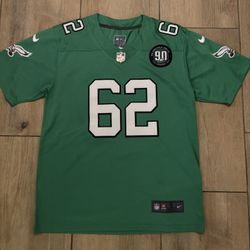 Kelly Green Jason Kelce Jersey Size S