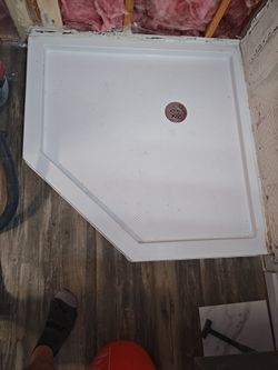 Corner Shower base