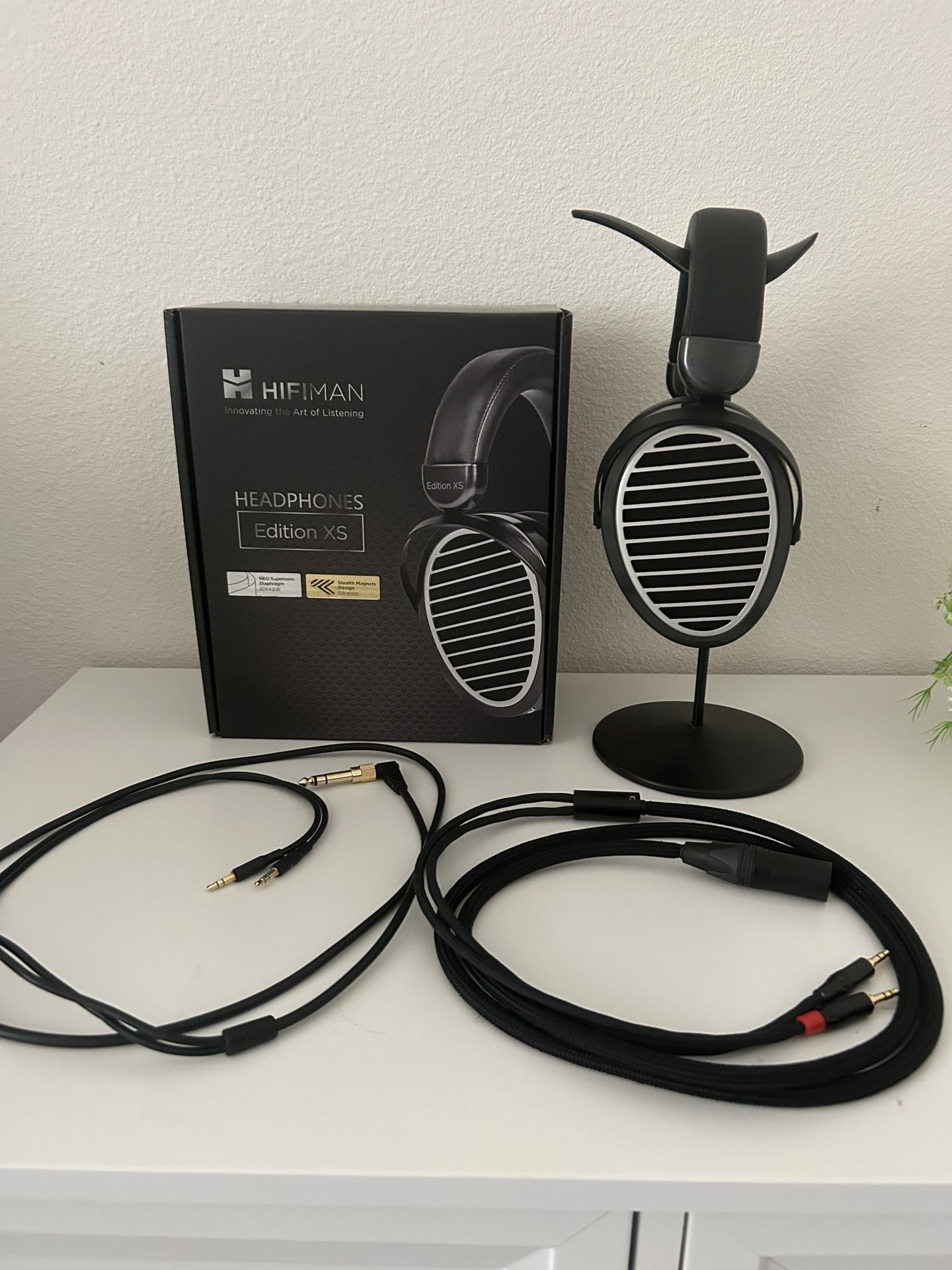 hifiman edition xs planar magnetic open back studio headphones