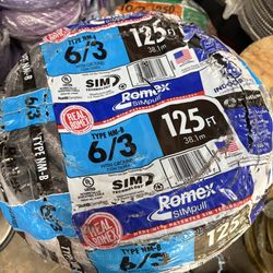 New Romex Wire 6/3