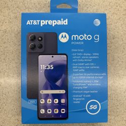 Moto G Power 2025 (5G) AT&T Prepaid 128 GB Activated
