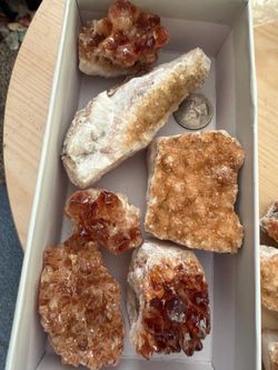citrine clusters large