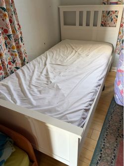 White IKEA Bed Frame
