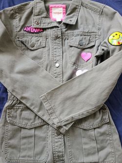 Girls jacket size large