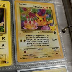 Birthday Pikachu