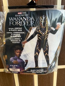 Black Panther Wakanda Forever Halloween Costume