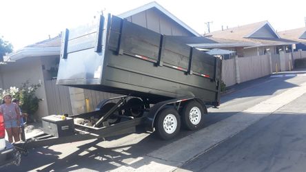 Traila dompe en renta $100 el dia