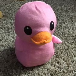 Stuffed Animal Pink Duck