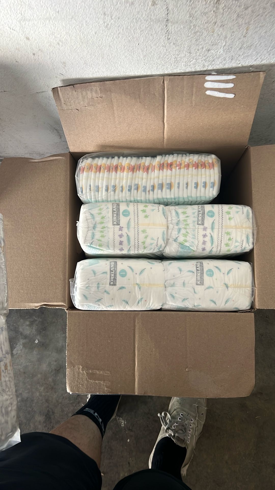 264 Diapers Size 1