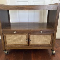 Mid-Modern Bar Cart/Media Console-offers Considered