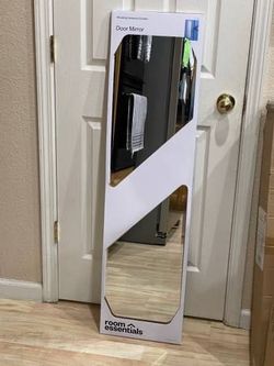 New 48” x 12” Full Length Door Mirror Frameless Beveled Edge Bathroom Mirror