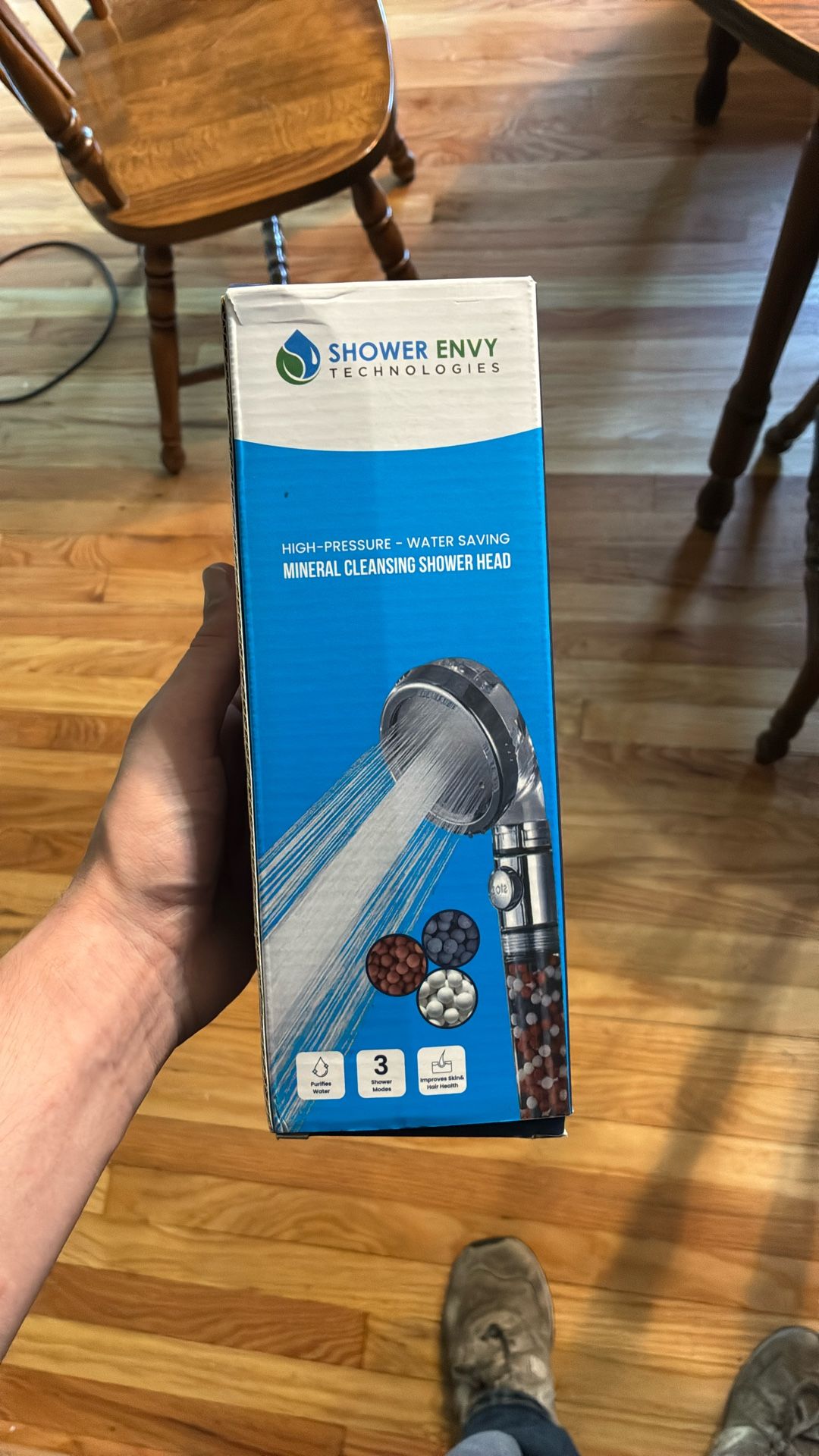 Shower envy mineral cleansing showerhead