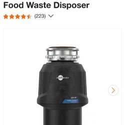 New Incinerator 3/4 Hp Garbage Disposal $75