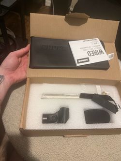 2 Shure sm81 condenser mics