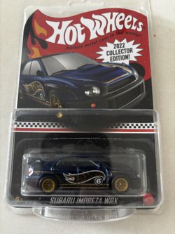 Hot Wheels 2022 Collector Edition Subaru Impreza WRX Blue 
