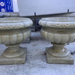 Masetas De Concreto . Concrete Planters 