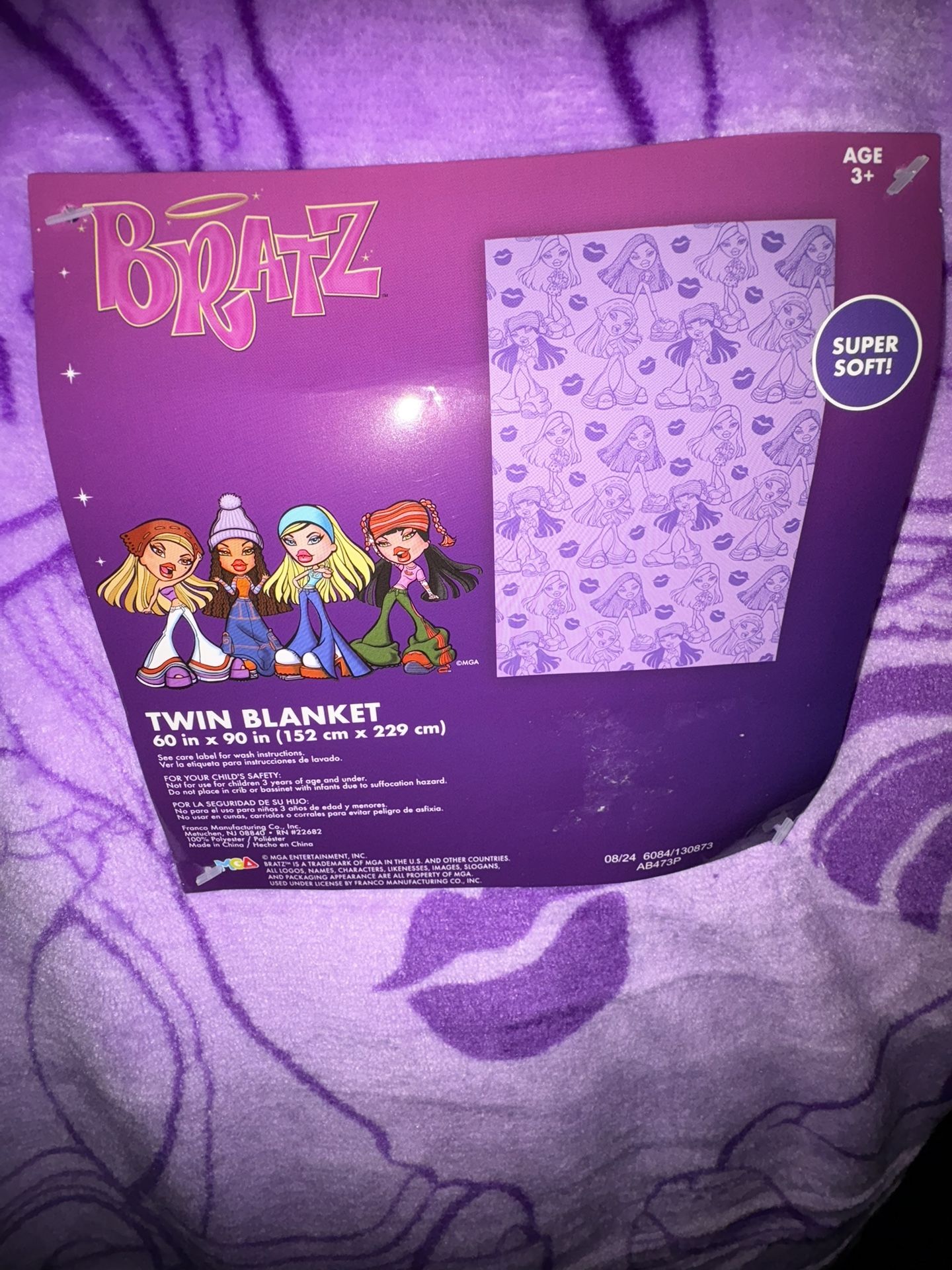 Bratz Twin Blanket