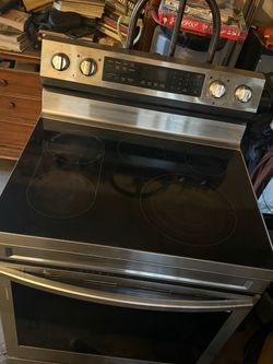 Samsung Stainless Steel Electric Range Double Oven