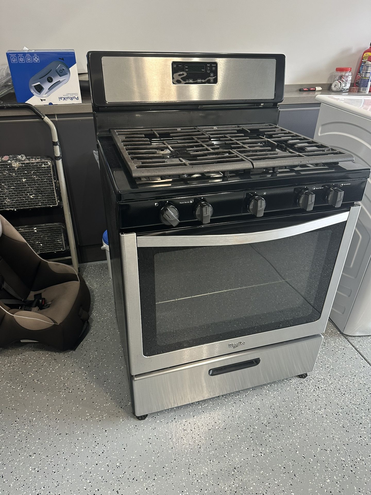 Whirlpool Gas Stove – $420 (Pacific Beach)