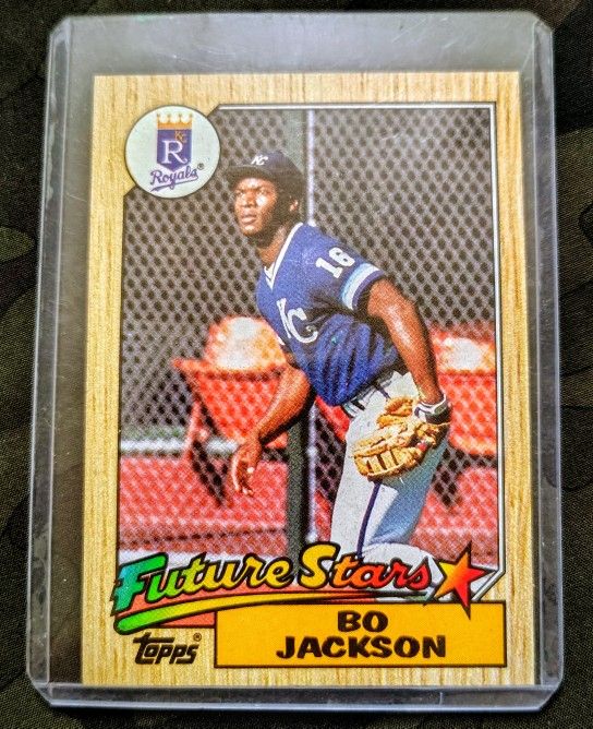 Bo Jackson Rookie Card Mint Condition