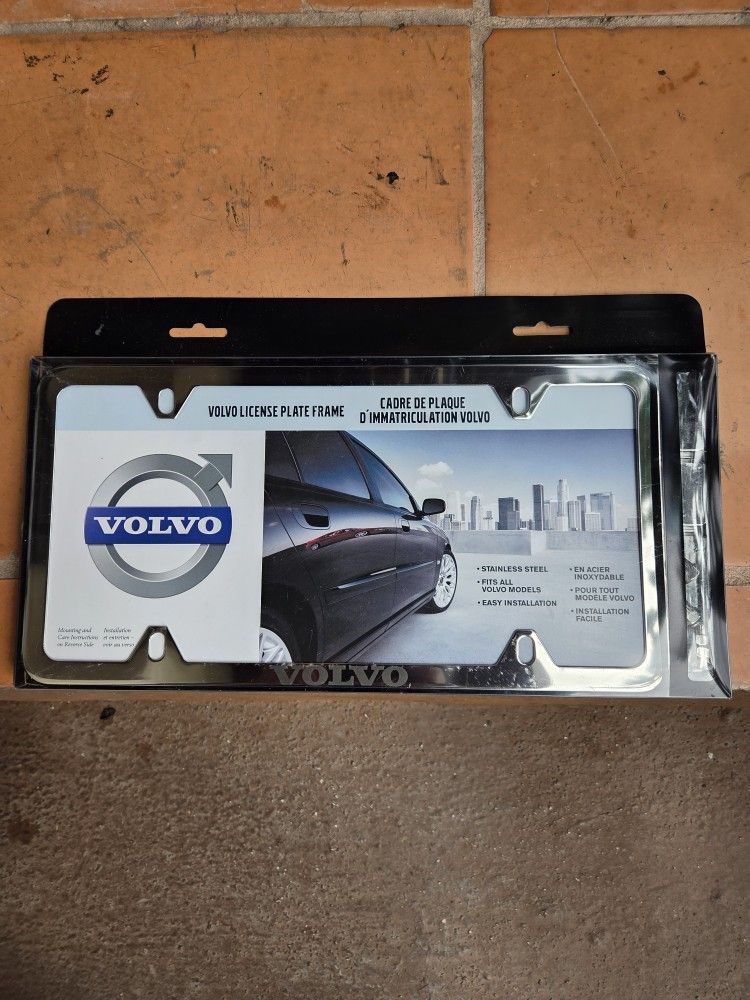 Volvo License Frame