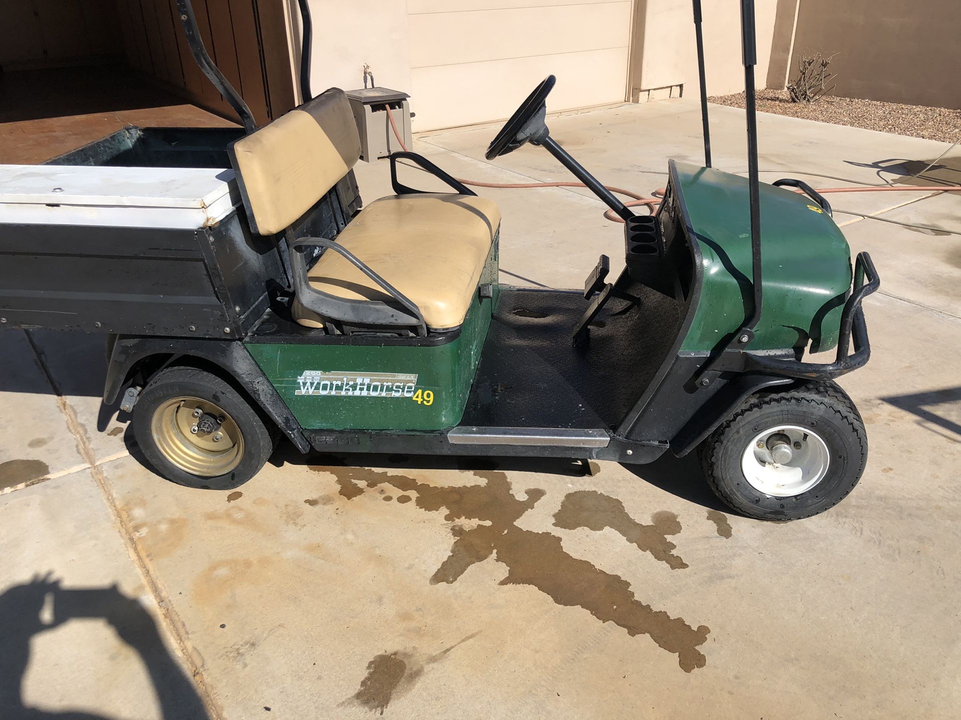GOLF CART 2001 EZGO GAS WORKHORSE 800 LX for Sale in San Tan Valley, AZ OfferUp