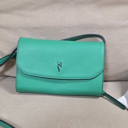 Bright Green Crossbody Bag 