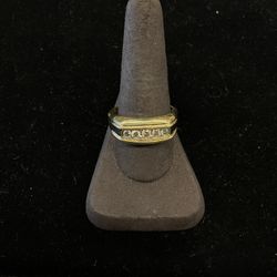 14k Gold Diamond Band 37377-1