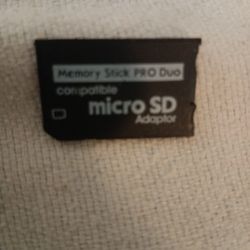 Micro SD Adapter Pro Duo 2GB