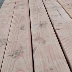 Douglas fir boards.
