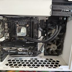 Gaming Pc And Monitor.