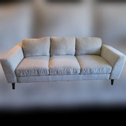 Light Gray Fabric Sofa