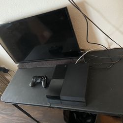 PS4  With Tv 
