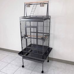 (NEW) $155 Large 68” Parrot Bird Cage for Parakeets Cockatiel Chinchilla Conure Cockatoo Lovebird Parakeet