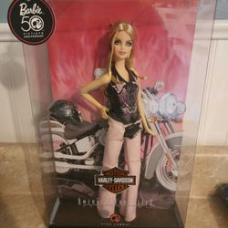 Barbie 50th Anniversary Harley Davidson American Favorites Pink Label Doll