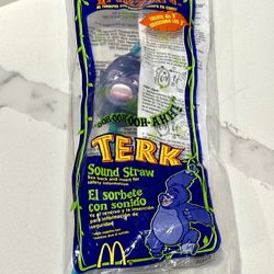 McDonald’s Tarzan Terk Sound Straw Sealed 1999 Disney Happy Meal Toy